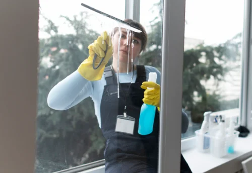 Nettoyage de vitres intérieures et extérieures à Livry-Louvercy